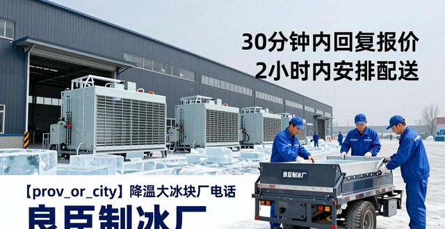 承德降温大冰块厂电话 良臣制冰厂